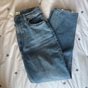 Abercrombie & Fitch Light Blue Straight Jeans